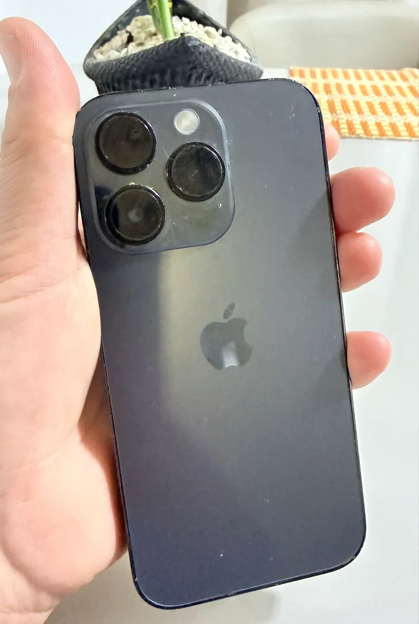 Iphone 14 PRO Prata - Foto 3