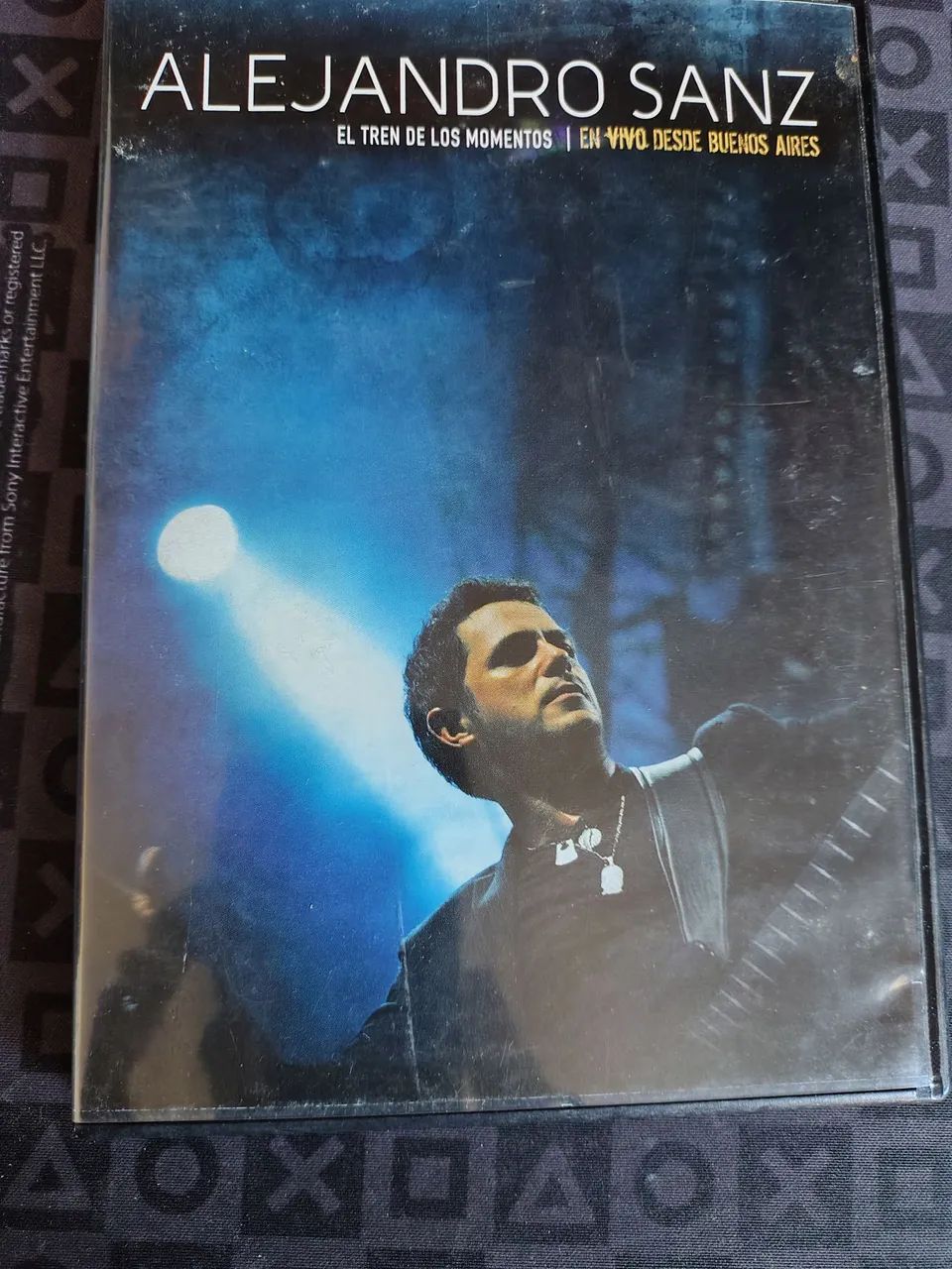 Alejandro Sanz El tren de los momentos. DVD 