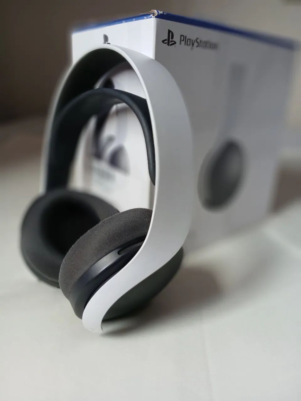Fone de ouvido Pulse 3D branco para Ps5 - Foto 3