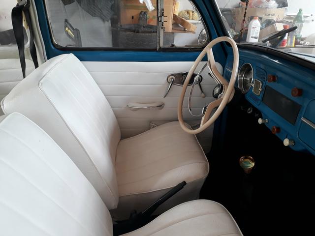Fusca nariz de bruxa ano 1962