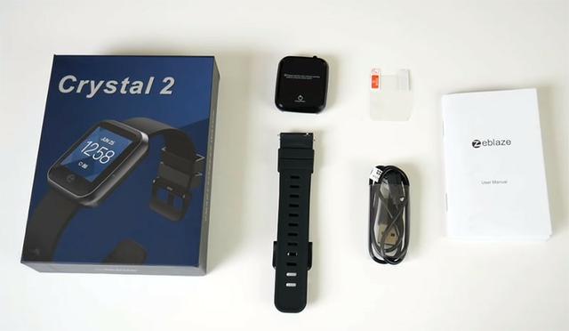 Zeblaze Cristal 2 Hr Monitor De Atividade Smartwatch - Preto - Foto 2