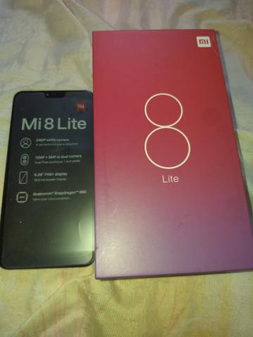 Xiaomi mi 8 lite 128 gigas novo