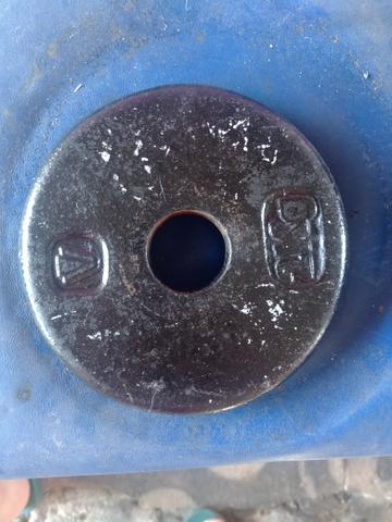 40kg de Anilhas - Pesos de academia - Foto 4