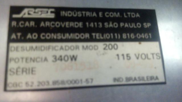 Desumidificador arsec - Foto 2