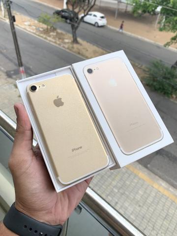 IPhone 7 32GB Dourado, completo na caixa - Foto 2