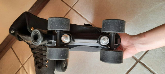 Patins quad 4 rodas Oxer tamanho 35 - Foto 6