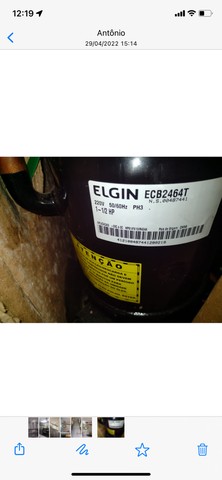 Unidade condensadora Elgin 1 1/2 220