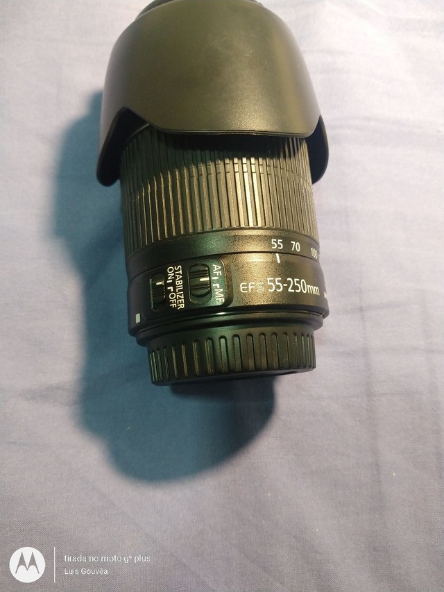 Lente Canon 55 250mm IS ll 1:4-5.6