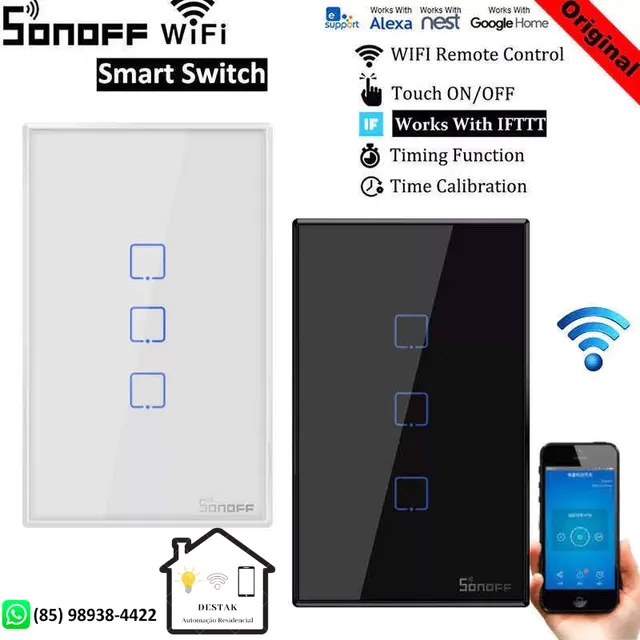 Avatto tuya wifi universal ir remoto sensor de umidade temperatura com  temporizador contagem regressiva funciona com alexa, google home