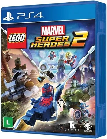 Jogo Ps4 Lego Marvel Super Heroes 2 Br Midia Fisica