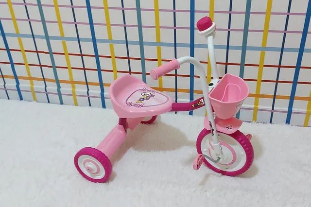 Triciclo Infantil Aro 5 You 3 Girl Nathor - Rosa