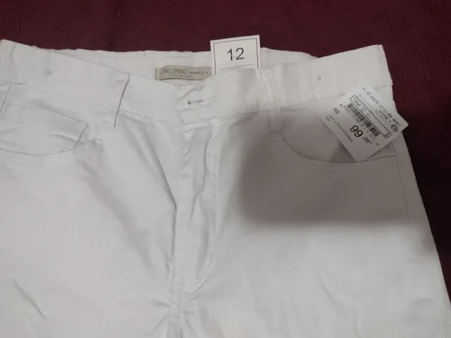 Calça CeA branca Masc. Tam12