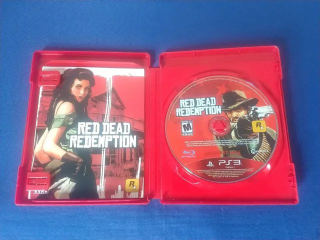 Jogo/CD Midia Fisica Playstation 3: Red Dead Redemption em