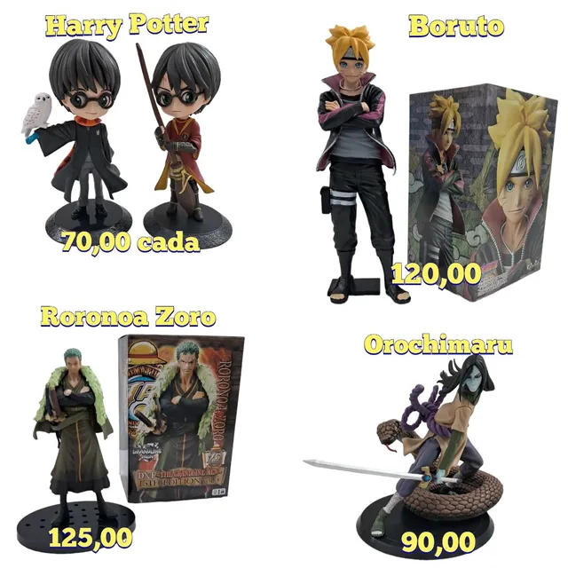 Saint Seiya Anime Heroes Mini Bonecos Figuras Acao