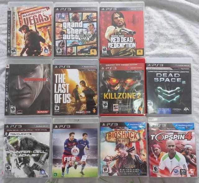 Jogos de PS3 (Valores na Descrição)