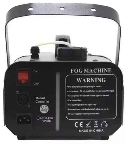 maquina de fumaça 1200w com 6leds rgb lk-y9 luatek - Foto 3