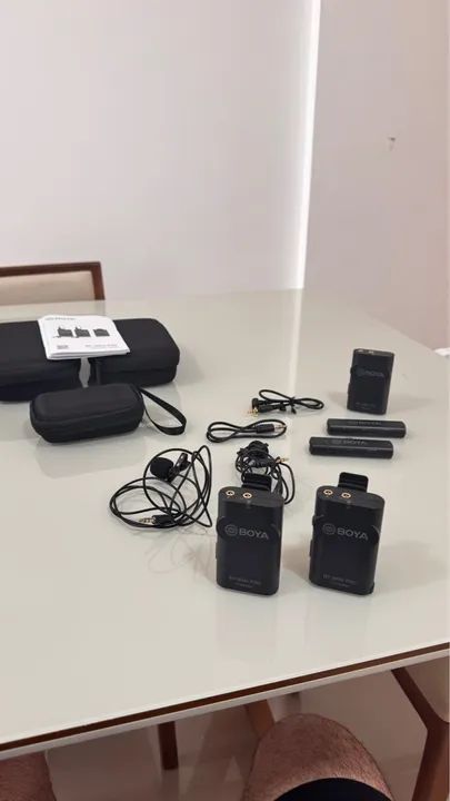 Kit de Microfone Sem Fio Boya BYWM4 pro para Filmagem - Foto 4