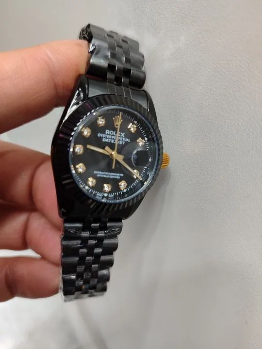 Relógio feminino pulseira de aço  - Foto 5