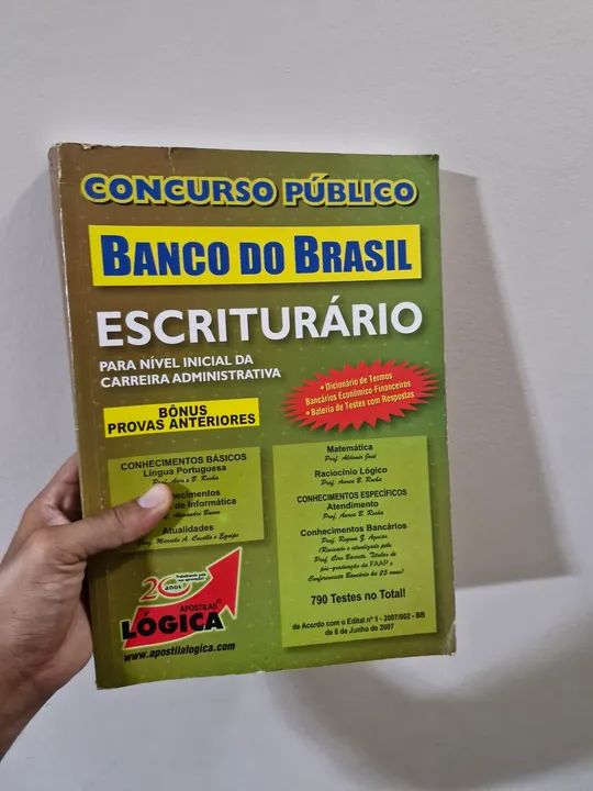 Apostilas Banco do Brasil Escriturário