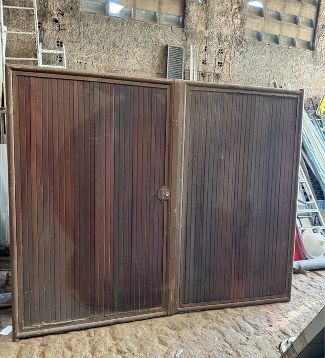 Portão madeira  - Foto 3