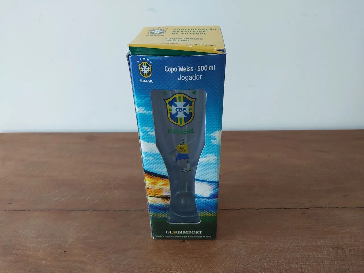 Copo de Vidro CBF - 500ml