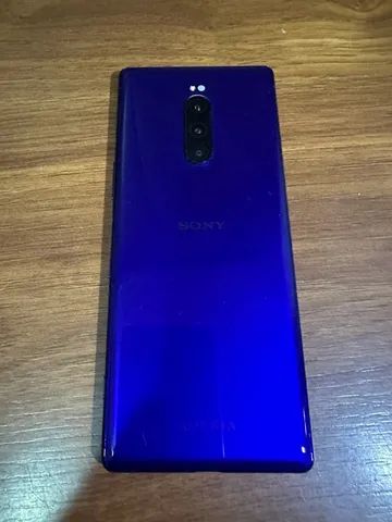 sony xperia 1 64gb 6gb roxo lilas snapdragon855 NFC touch id