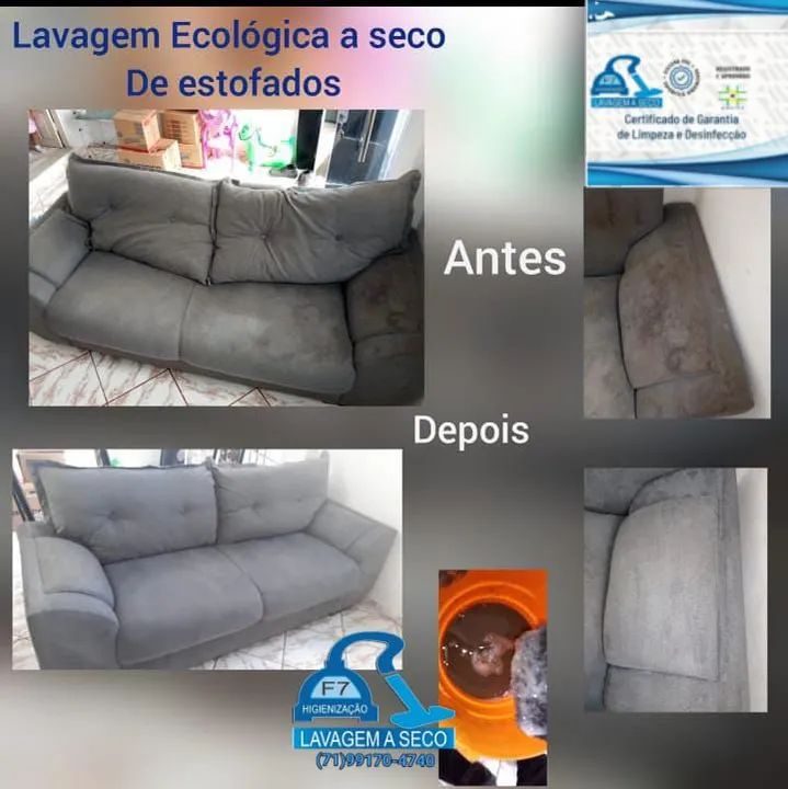 Limpeza e Higienização de Estofados - Devolvendo a Beleza ao Seu Sofá - Foto 6