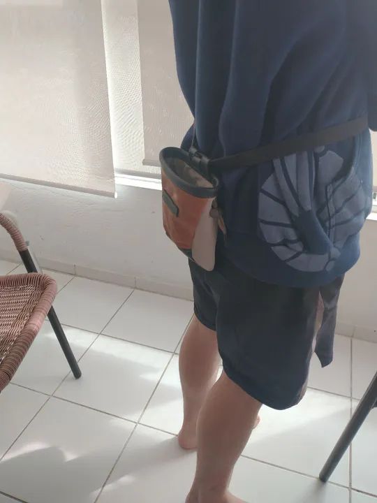 Pochete 100%couro - Foto 5
