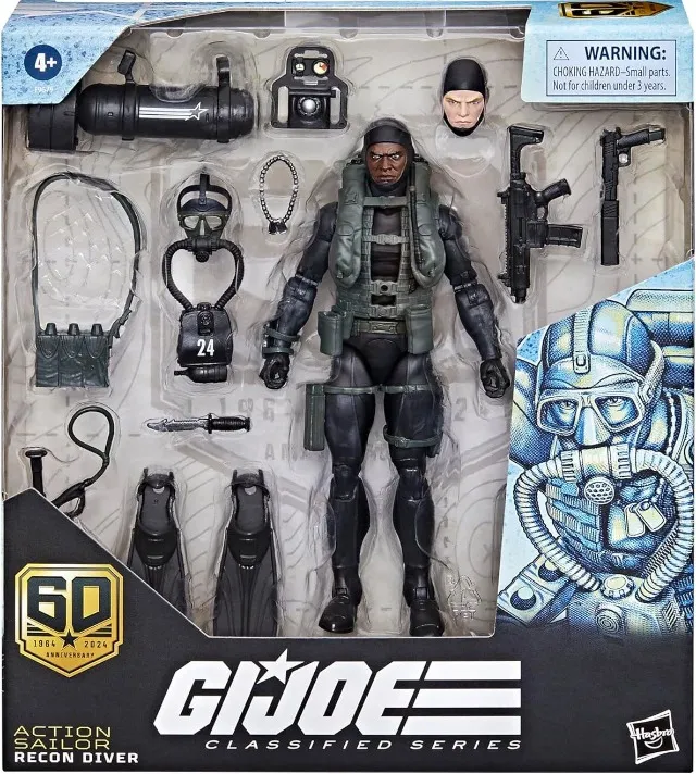Action Sailor Recon Diver Gi Joe Classified - Lacrado