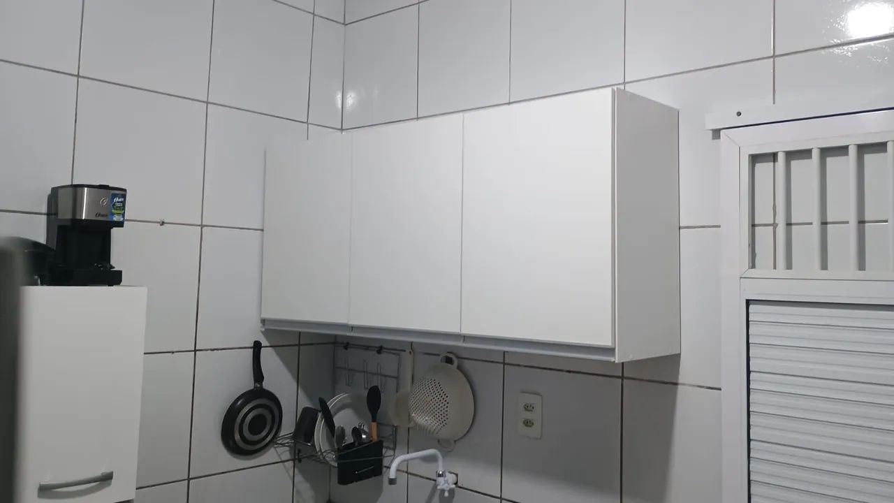 Armário aéreo de 3 portas 100%mdf