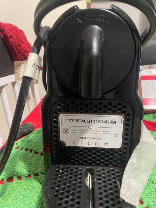 Cafeteira cápsula 