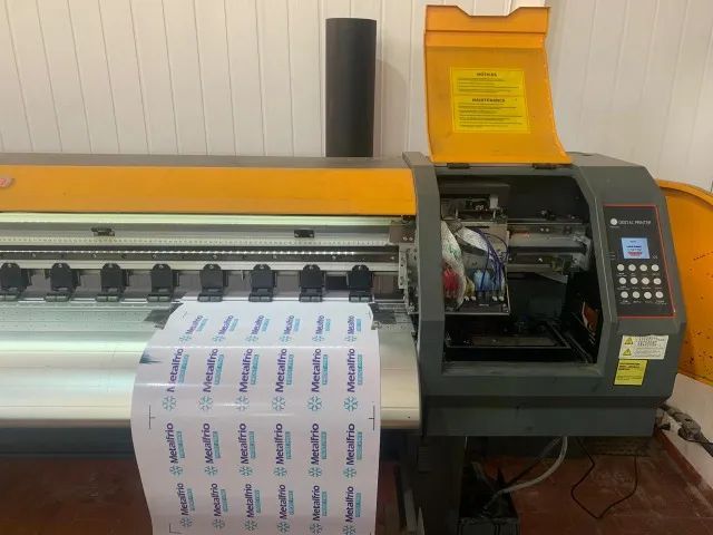 Plotter de Impressão Digital Bannerjet Ecosolvente Sublimática - Foto 2