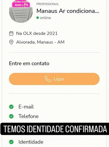 Ar condicionado de caixa 10000 btu 110v entrego hoje aceito cartão  - Foto 2