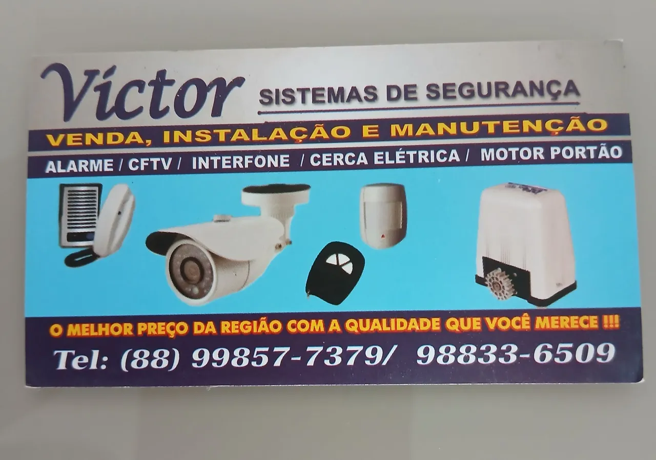 Sistemas de Segurança - Instalação e Manutenção de Alarmes, Câmeras e Portões