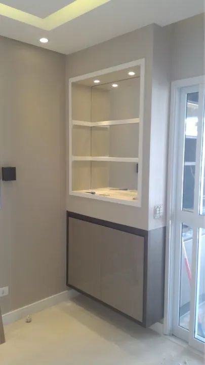 GESSEIRO-FORRO DE GESSO - EM GERAL DIVISÓRIA DRYWALL BOISERIE ELÉTRICA ILUMINAÇÃO PINTURA - Foto 3