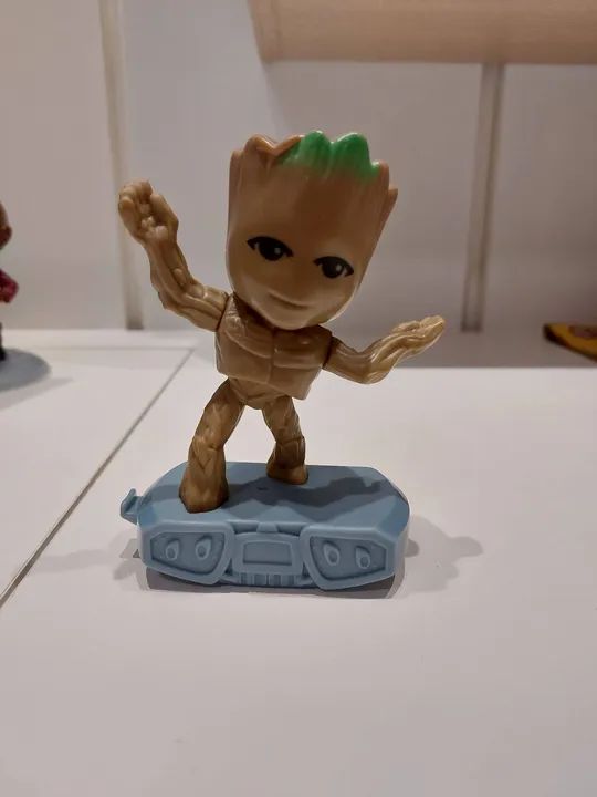 Boneco Groot e Cachorro do Guardiões da Galáxia - McDonald's 2023 - Foto 3