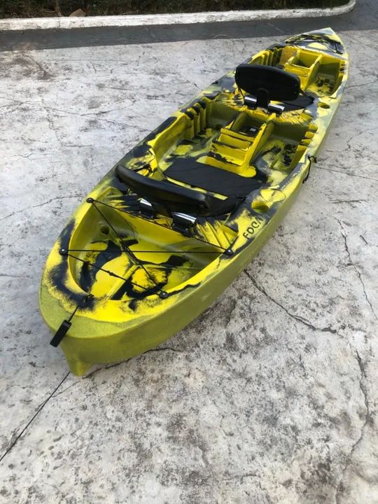 Caiaque New Foca Standard com pedal opcional  avalio troca, parcelo em até 48x - Foto 3