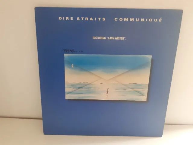 Lp  - Dire Straits - Comuniqué + 01 capa disco de vinil