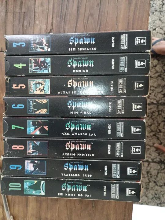 Coleção Spawn - VHS - Raro!