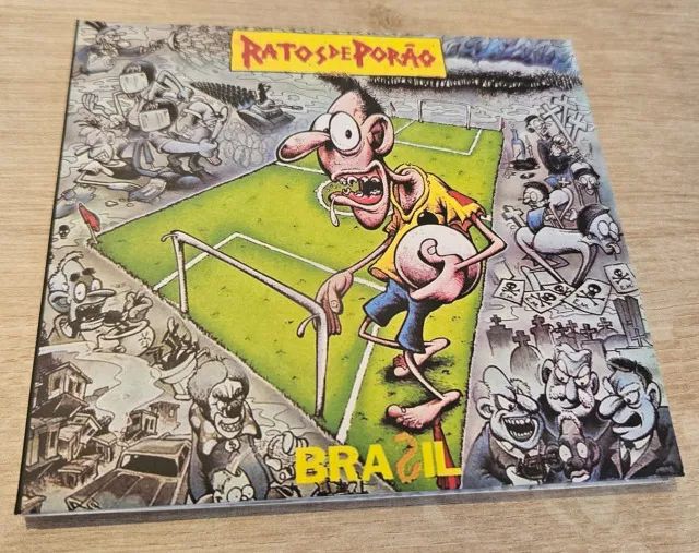 2 Cds Ratos de Porão - Anarkophobia e Brasil - Digipacks - Foto 2