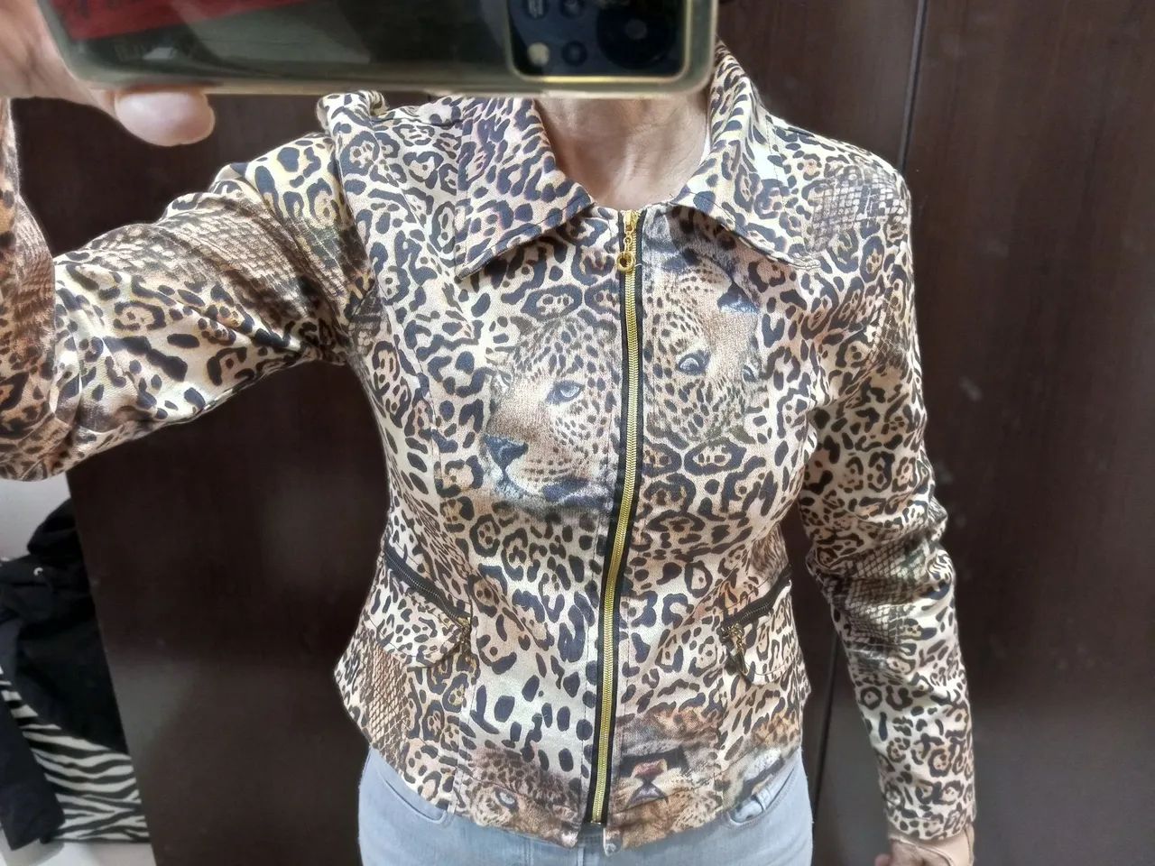 Jaqueta animal print  - Foto 3