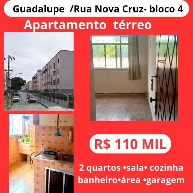 Captação de Apartamento a venda na Rua Nova Cruz, Guadalupe, Rio de Janeiro, RJ