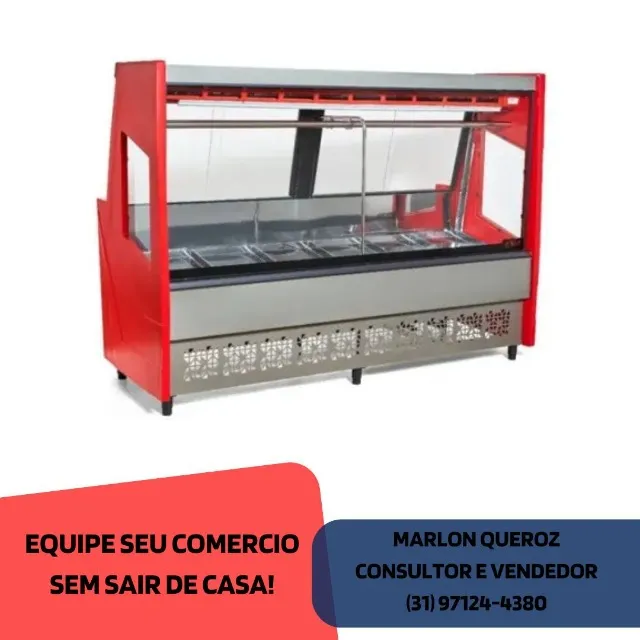 Balcao de Açougue Luxo 2 Metros 220v Noo