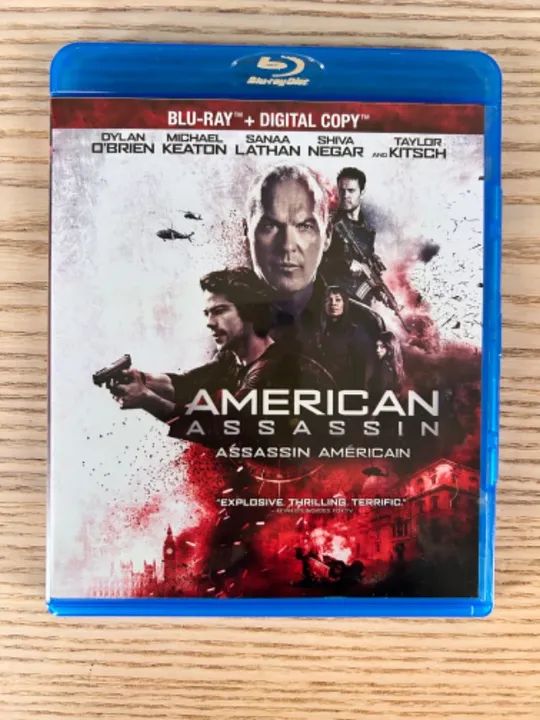 Blu-Ray O Assassino O Primeiro Alvo. Importado. Sem Legendas em PT-BR