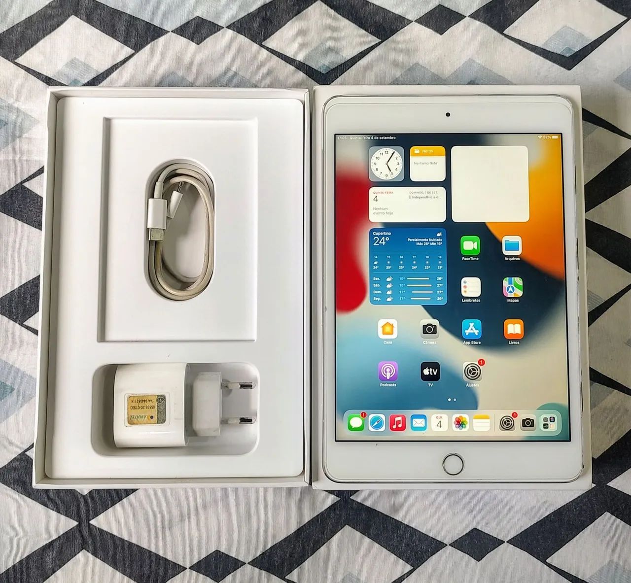 iPad mini 4   128GB未開封 Ipad Mini 4 128gb Wifi - Apple Cinza | MercadoLivre