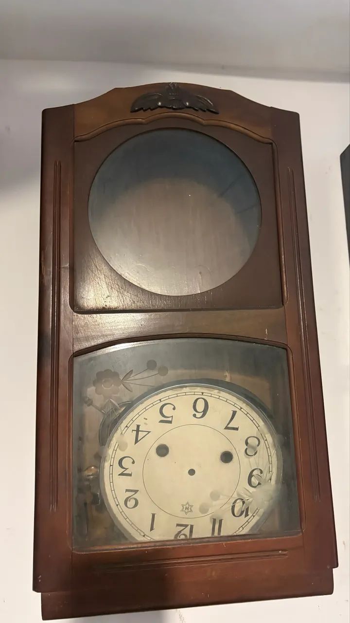 LOTE RELÓGIO PAREDE ANTIGO - Foto 2