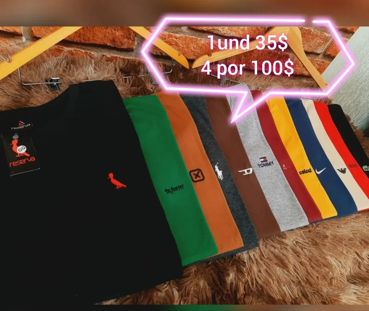 Camisetas multimarcas premium - Promoção!