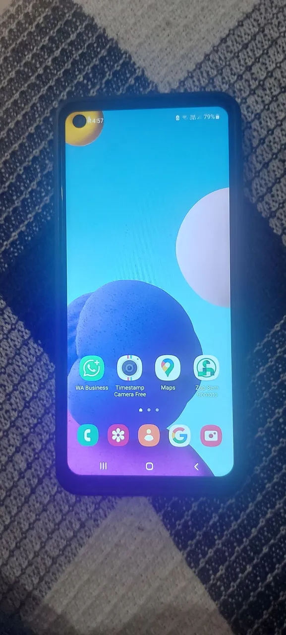 Samsung A21S AZUL 64 GB 4 DE RAN EM PERFEITO ESTADO TUPDO ORIGINAL