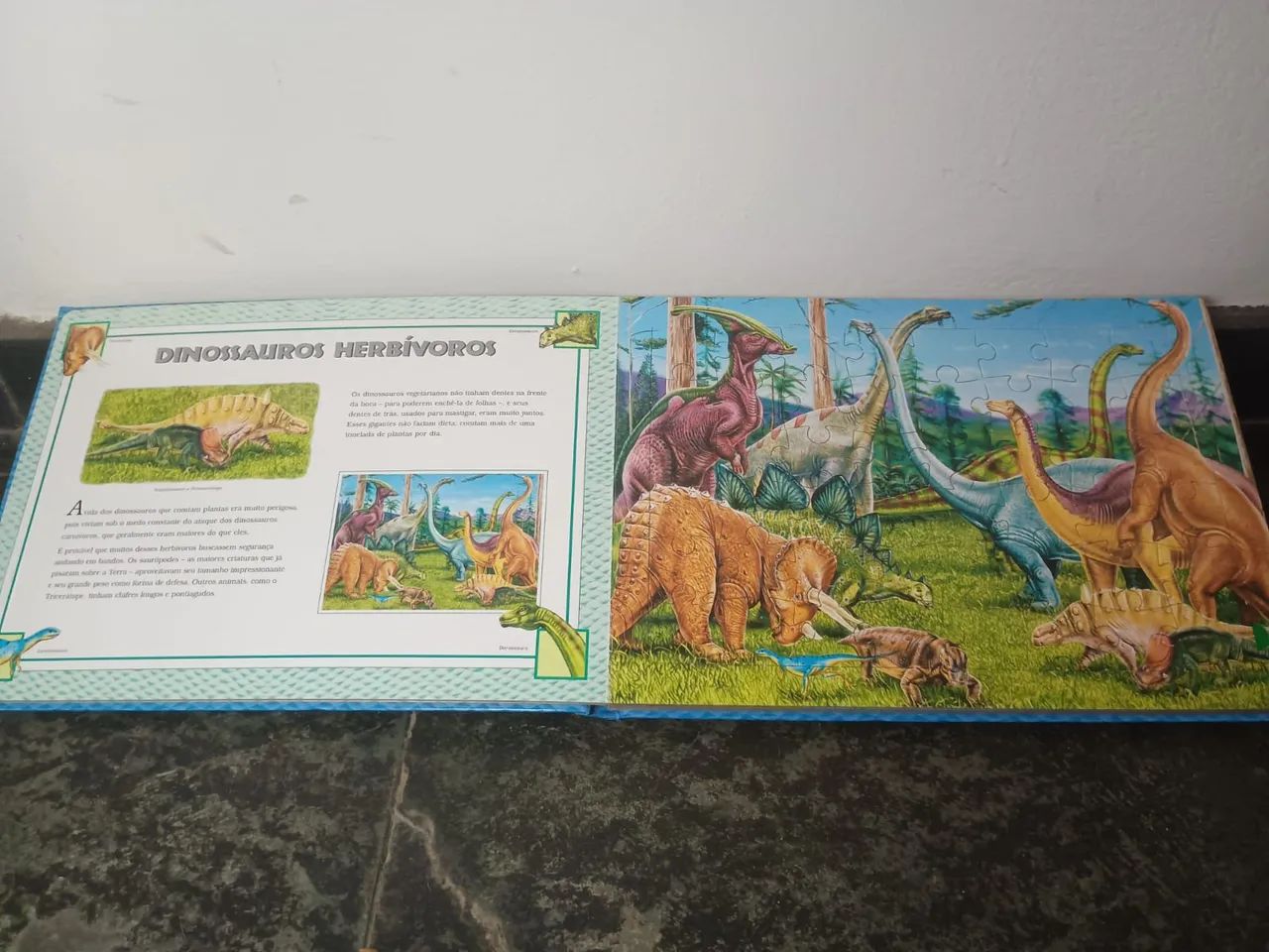 Quebra-cabeças Dinossauros - 48 peças - Foto 3