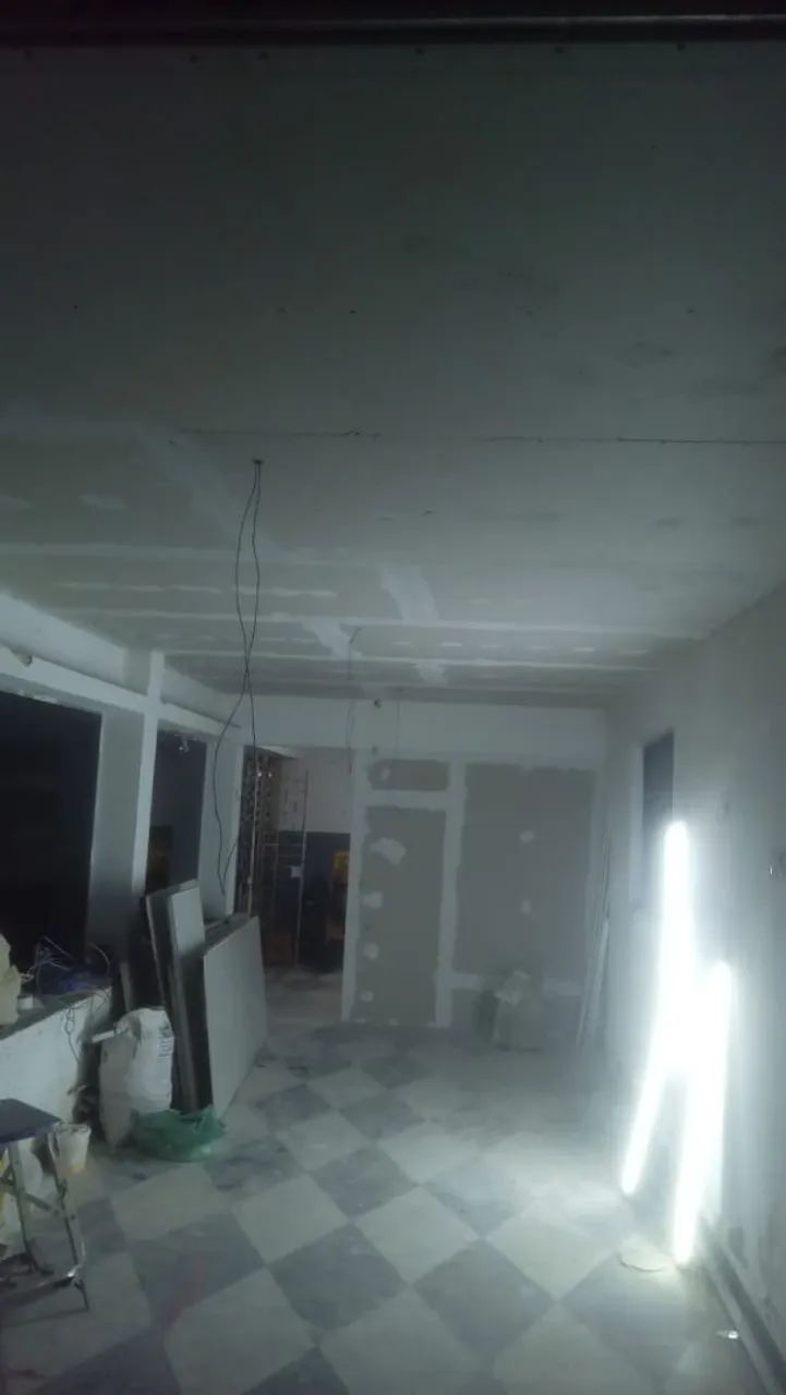 Aplicação de Gesso draiwoll 